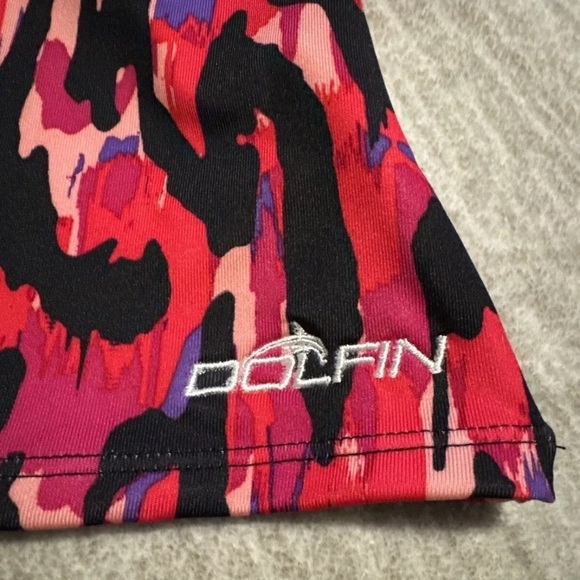 DOLFIN AQUASHAPE Push Up Tankini Top Swimsuit Bathing suit XS Colorful - Picture 5 of 8